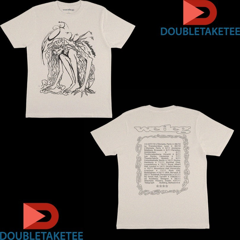 Official Wet Leg Goblin Moisturizer Eu Tour 2025 Dates Shirts Unisex , , , Long Sleeve Tee