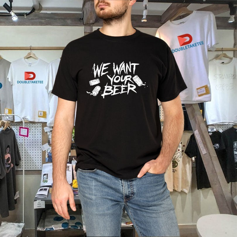 Official Where’s The Pope We Want Your Beer Shirts Unisex , , , Long Sleeve Tee