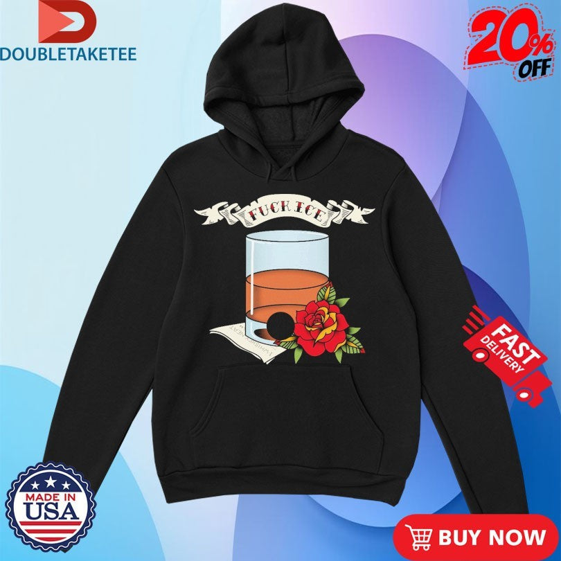 Official Whiskey Neat Fuck Ice Shirts Unisex , , , Long Sleeve Tee