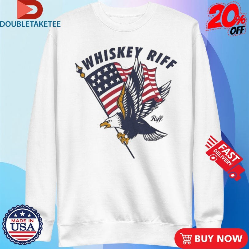 Official Whiskey Riff Bald Eagle Shirts Unisex , , , Long Sleeve Tee