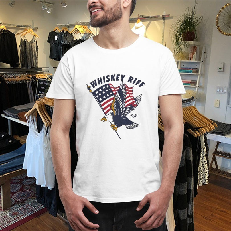 Official Whiskey Riff Bald Eagle Shirts Unisex , , , Long Sleeve Tee