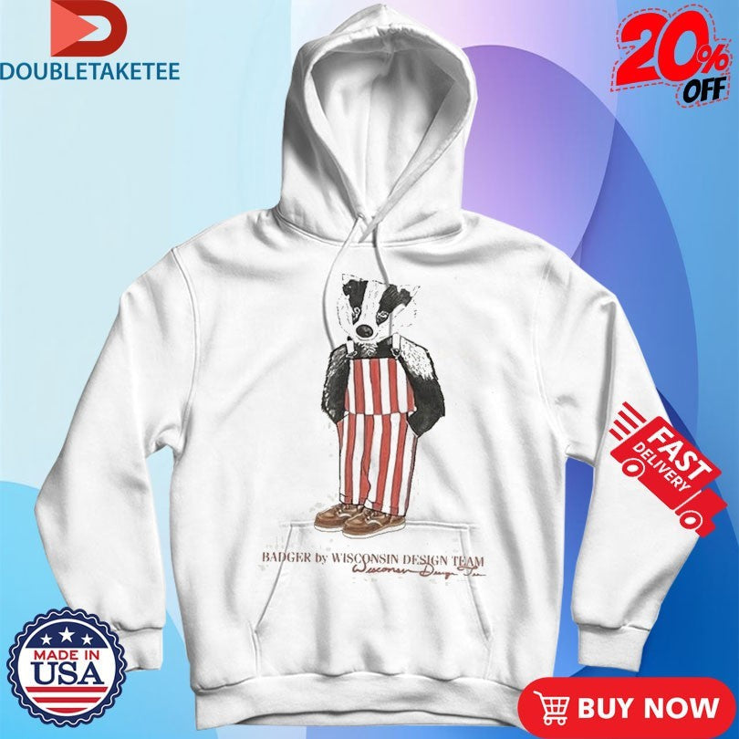 Official Wisconsin Badgers Team Bear Mascot Shirts Unisex , , , Long Sleeve Tee