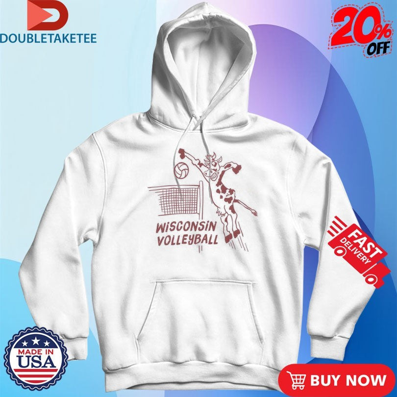 Official Wisconsin Badgers Volleyball Mascot Shirts Unisex , , , Long Sleeve Tee