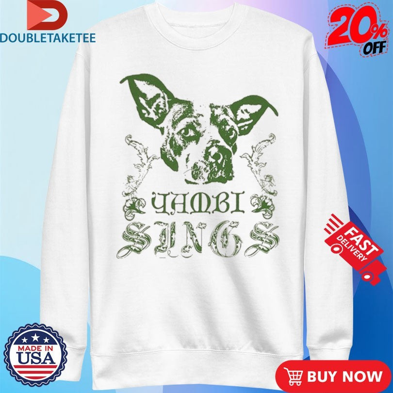 Official Yambi Sings Dog Shirts Unisex , , , Long Sleeve Tee