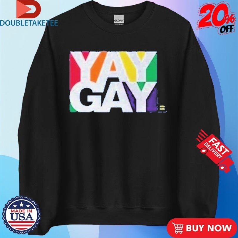 Official Yay Gay Rainbow Human Rights Campaign Shirts Unisex , , , Long Sleeve Tee