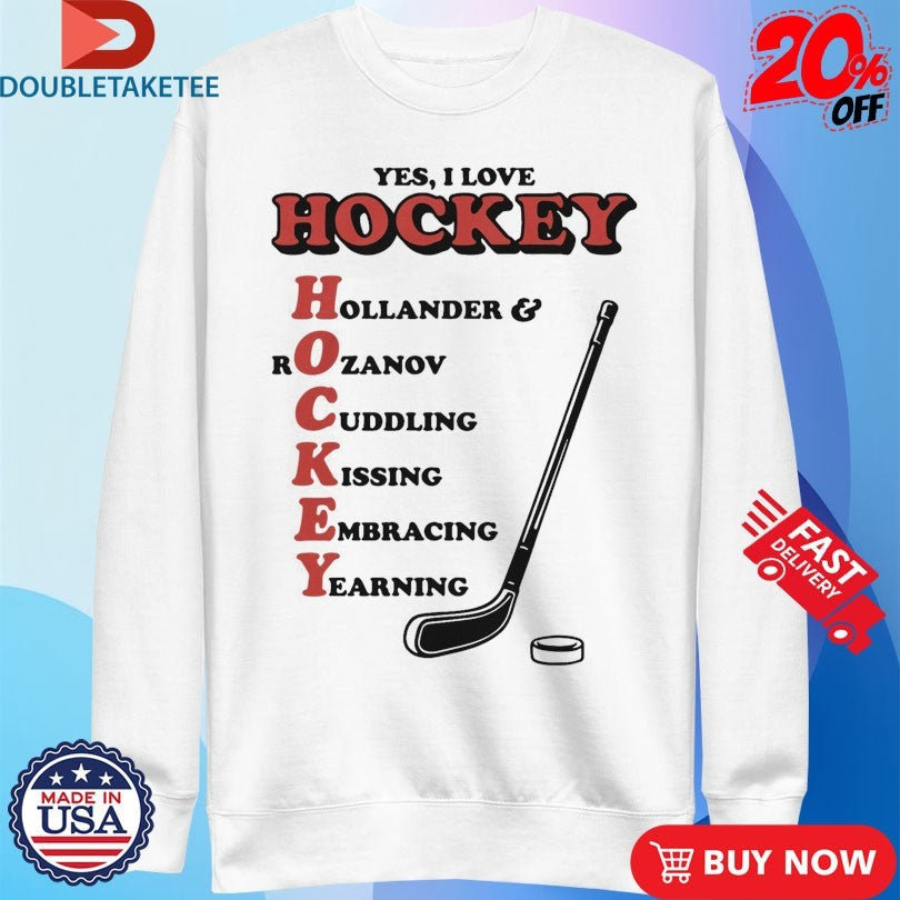 Official Yes I Love Hockey Acronym Shirts Unisex , , , Long Sleeve Tee