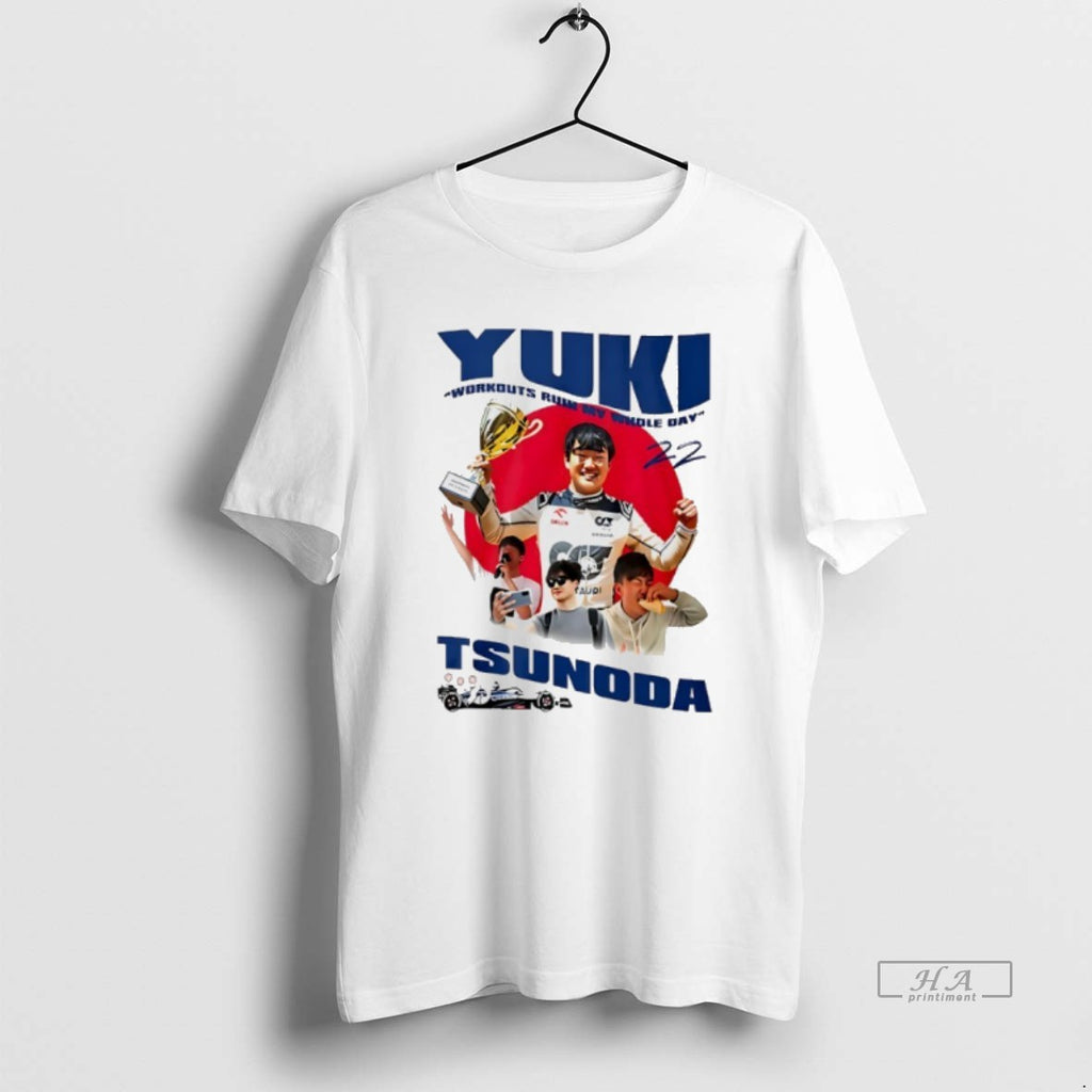 Official Yuki Tsunoda Workouts Ruin My Whole Day Signature