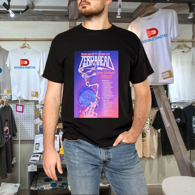 Official Zebrahead November &amp; December Tour 2026 Dates Shirts Unisex , , , Long Sleeve Tee