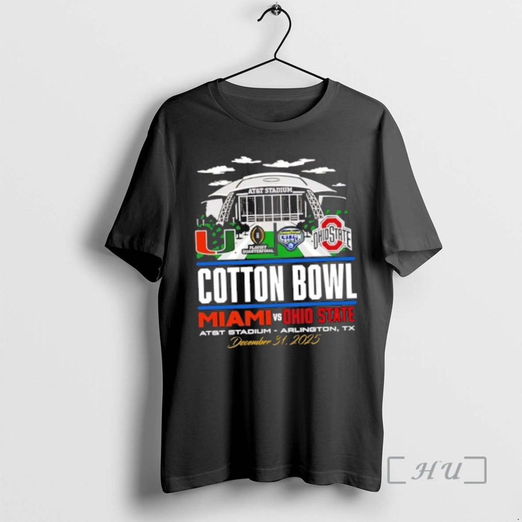 Officials 2025 Cotton Bowl Ohio State Vs Miami Att Stadium