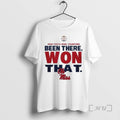 Officials 2026 Fiesta Bowl Champions Been There Won That Ole Miss Premium T Shirts Sweater
