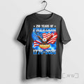 Officials 250 Years Of Freedom American 1776 2026 250th Usa Birthday Premium T Shirts Sweater