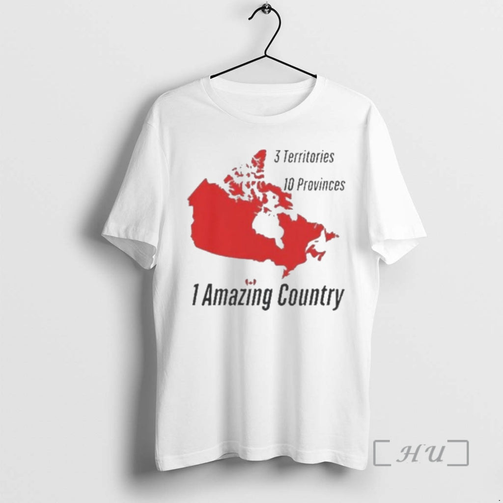 Officials 3 Territories 10 Provinces 1 Amazing Country Canada Map