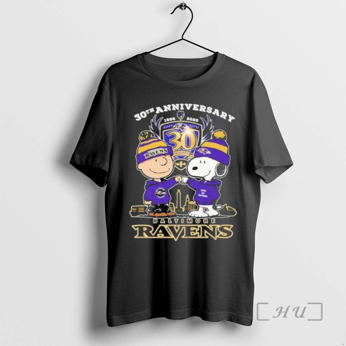 Officials 30th Anniversary Baltimore Ravens Peanuts