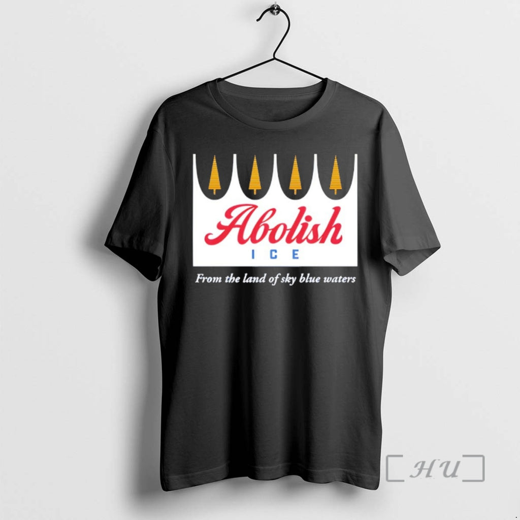 Officials Abolish Ice In Minnesota From The Land Of Sky Blue Waters Premium T Shirts