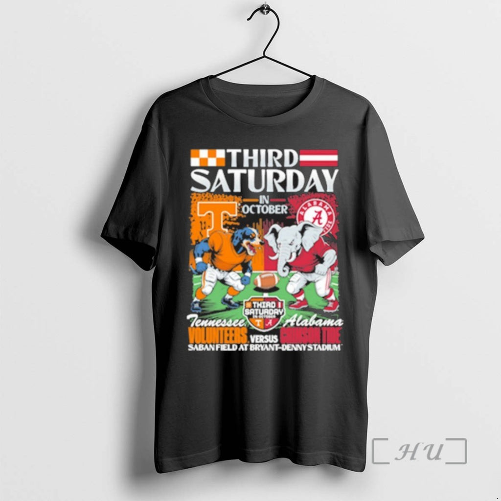 Officials Alabama Vs Tennessee 2025 Third Saturday In October Rivalry Shirts Sweater