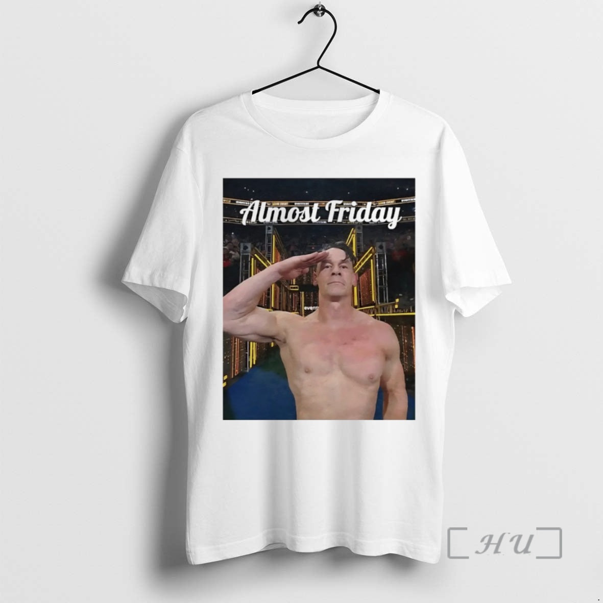 Officials Almost Friday John Cena Salute Circle