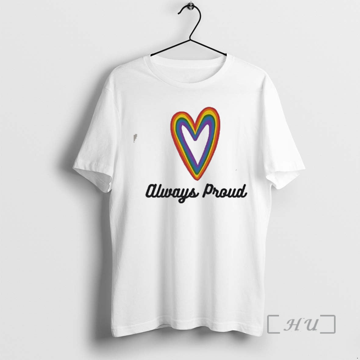 Officials Always Proud Pride Rainbow Heart