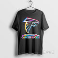 Officials Atlanta Falcons Football Whatever Color Cancer Sucks Logo Colors