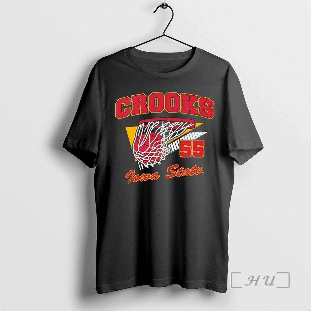 Officials Audi Crooks 55 Iowa State Cyclones Basketball Retro Swish