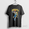 Officials Awesome Indiana Pacers Mens Basketball Skeleton Player Fire