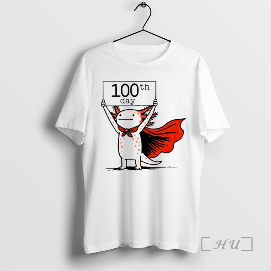Officials Axolotl 100 Days Of School