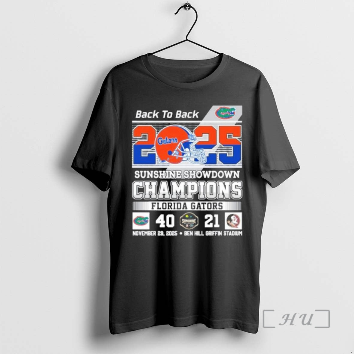 Officials Back 2 Back 2025 Florida Gators Sunshine Showdown Champions 40 21 Fsu