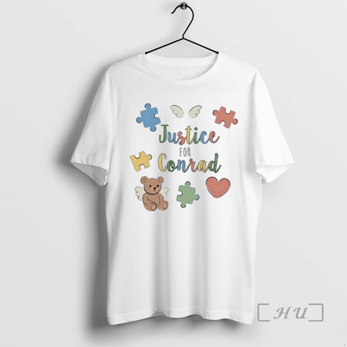 Officials Bear Justice Conrad Autism Awareness