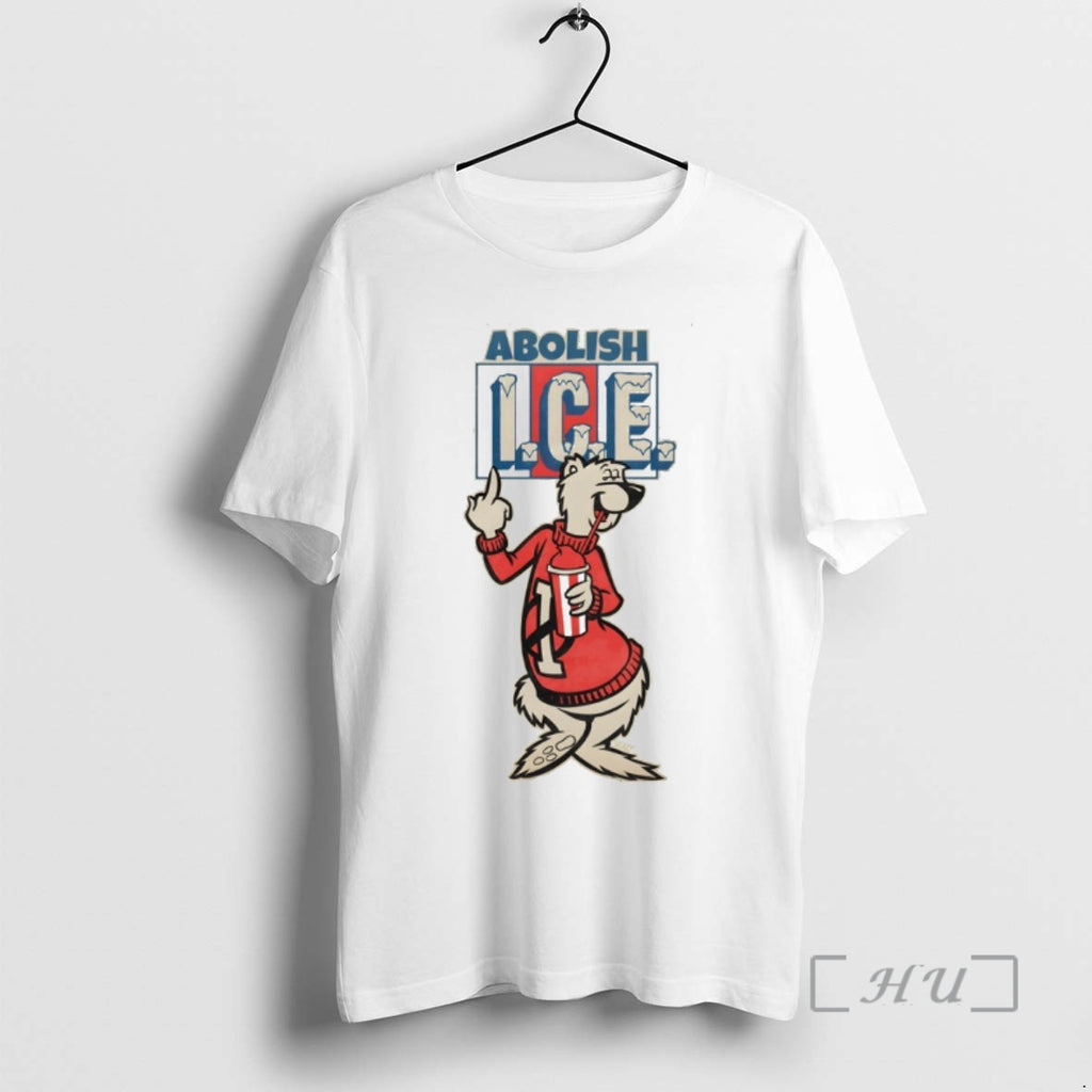 Officials Bears Middle Finger Abolish Ice Vintage