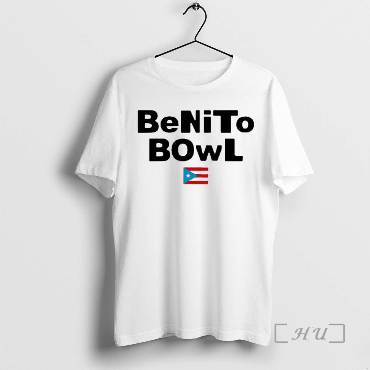 Officials Benito Bowl Puerto Rico Flag Typography National Pride