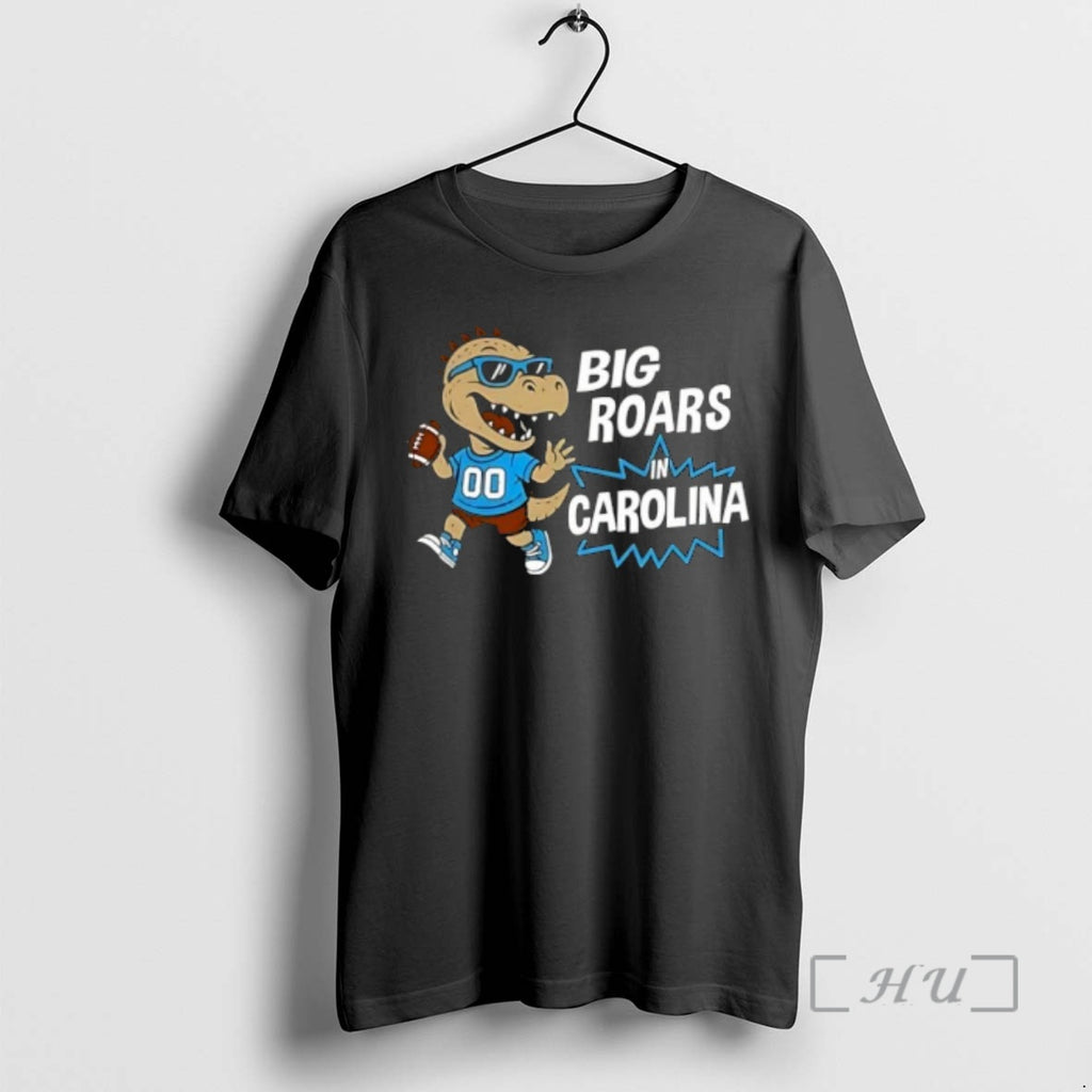 Officials Big Roars In Carolina Panthers Dinosaur Cartoon Funny