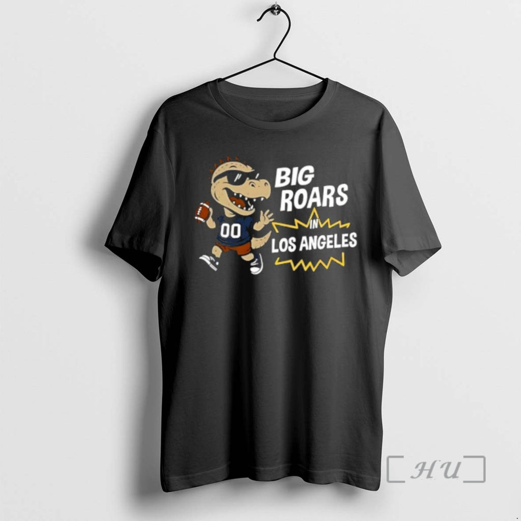 Officials Big Roars In Los Angeles Chargers Dinosaur Cartoon Funny