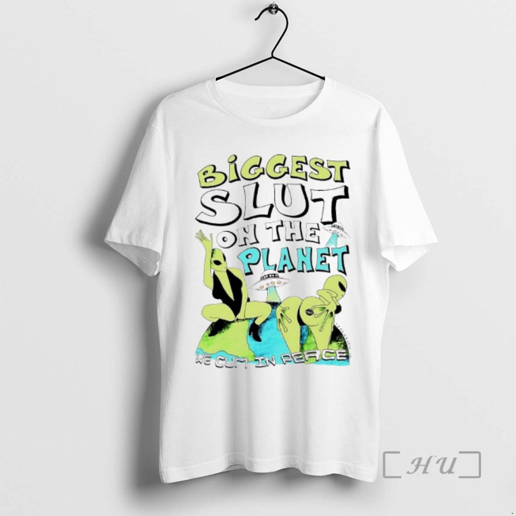 Officials Biggest Slut On The Planet We Cum In Peace Teen Hearts Clothing Co Premium