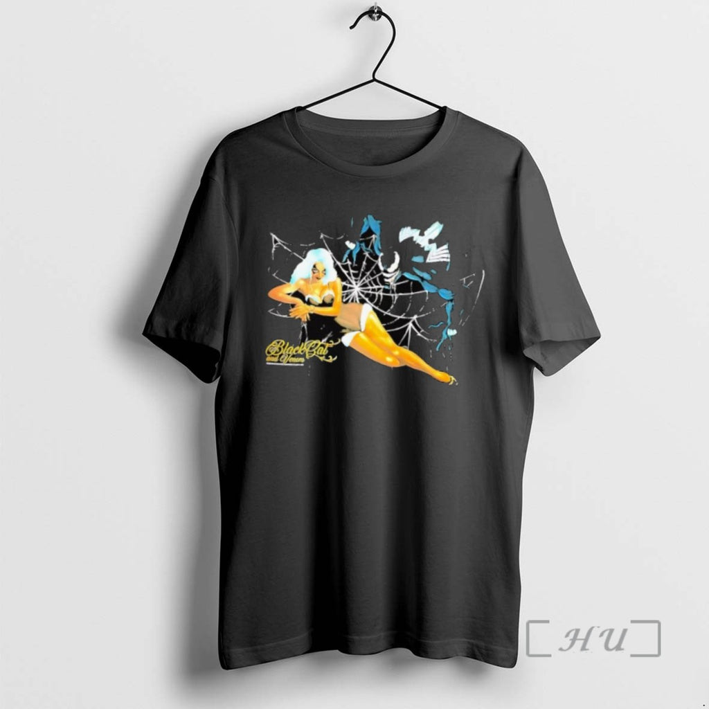 Officials Black Cat And Venom Characters Shirts Sweater