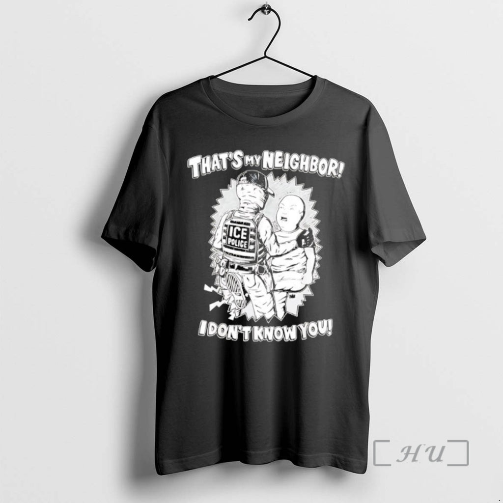Officials Bobby Hill Thats My Neighbor I Dont Know You Meme Premium T Shirts Sweater