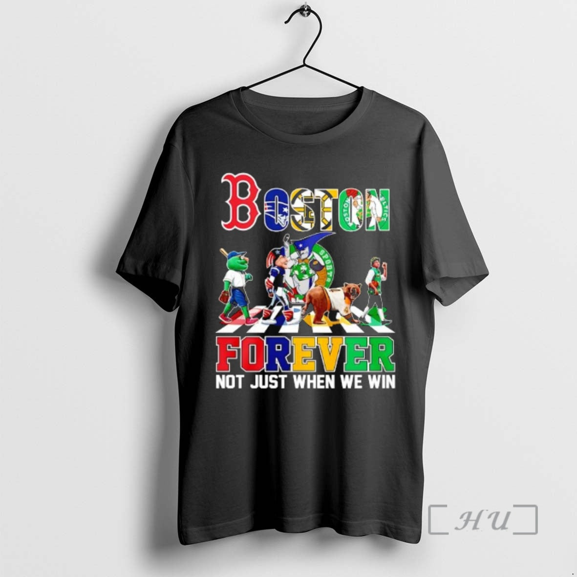 Officials Boston Mascots Red Sox X Patriots X Celtics X Bruins X Revolution Forever Abbey