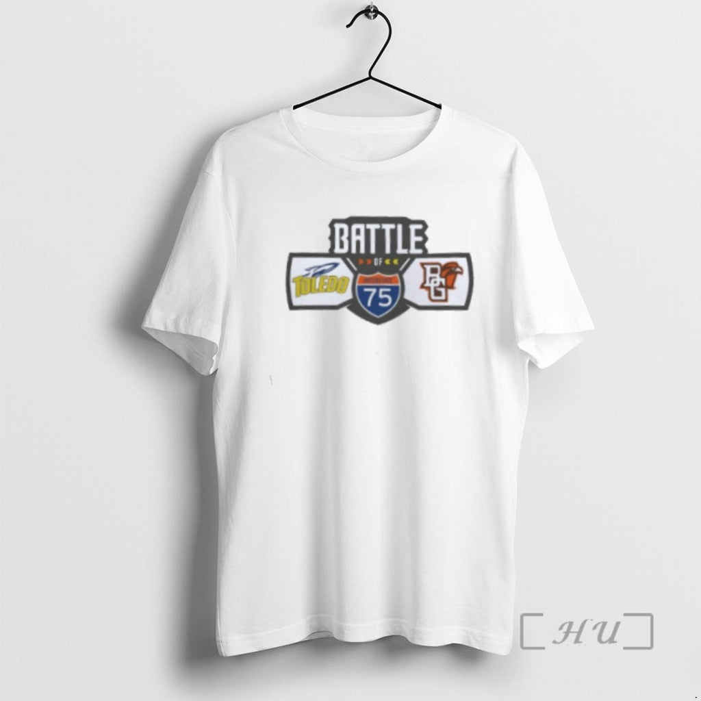Officials Bowling Green Falcons Orange Battle Of I 75 Football Rivalry Shirts Sweater
