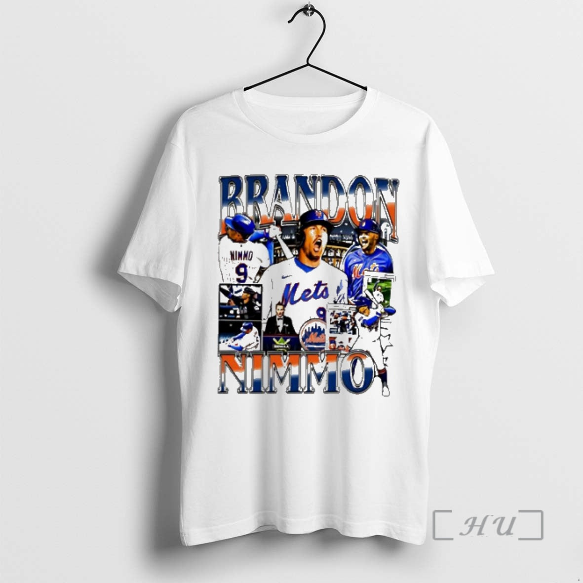Officials Brandon Nimmo New York Mets Vintage Style Graphic