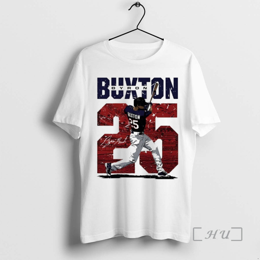 Officials Byron Buxton 25 Minnesota Twins Stadium R Swing Signature