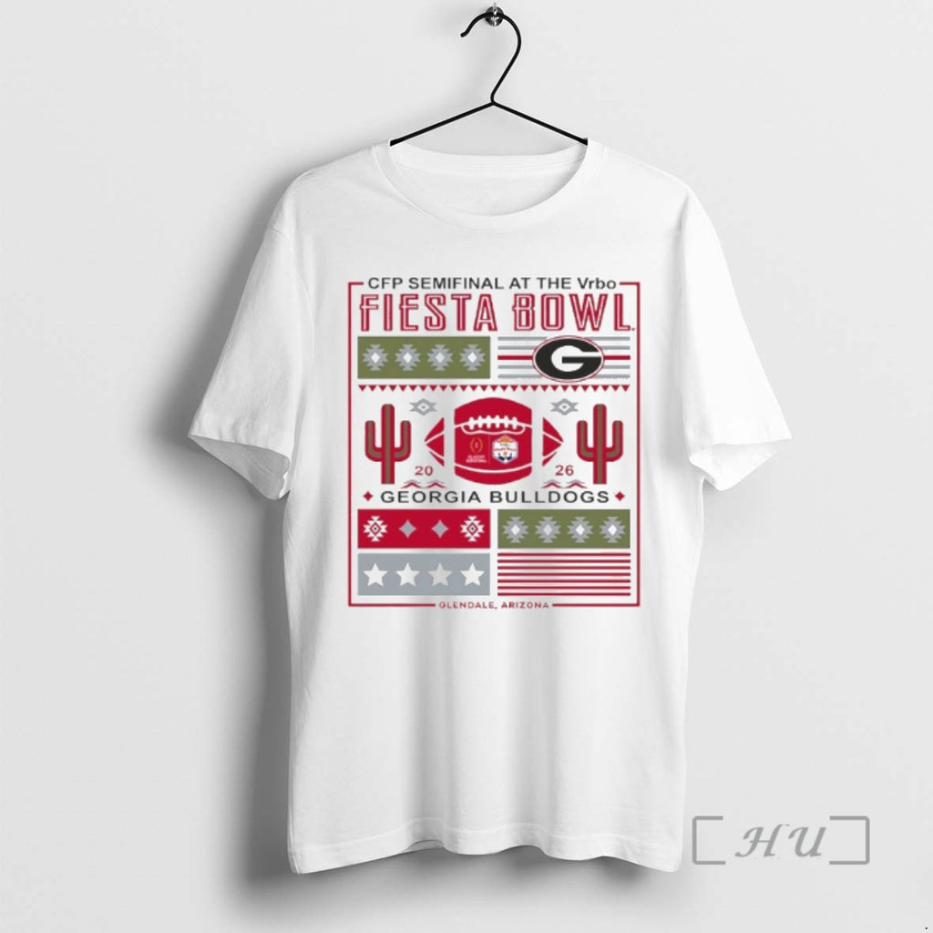 Officials Cfp Semifinal Vrbo Fiesta Bowl 2026 Georgia Bulldogs Retro