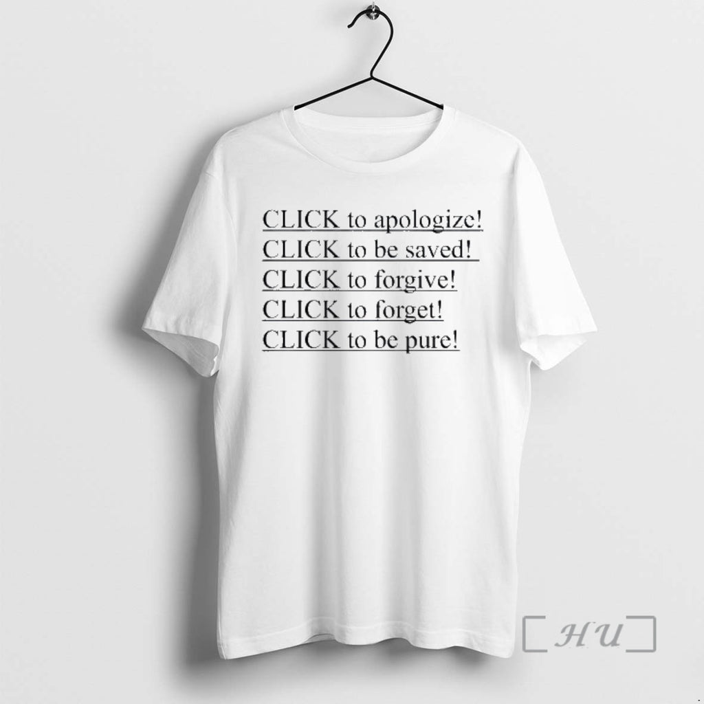 Officials Click To Apologize Click To Be Saved Click To Forgive Click To Forget Click