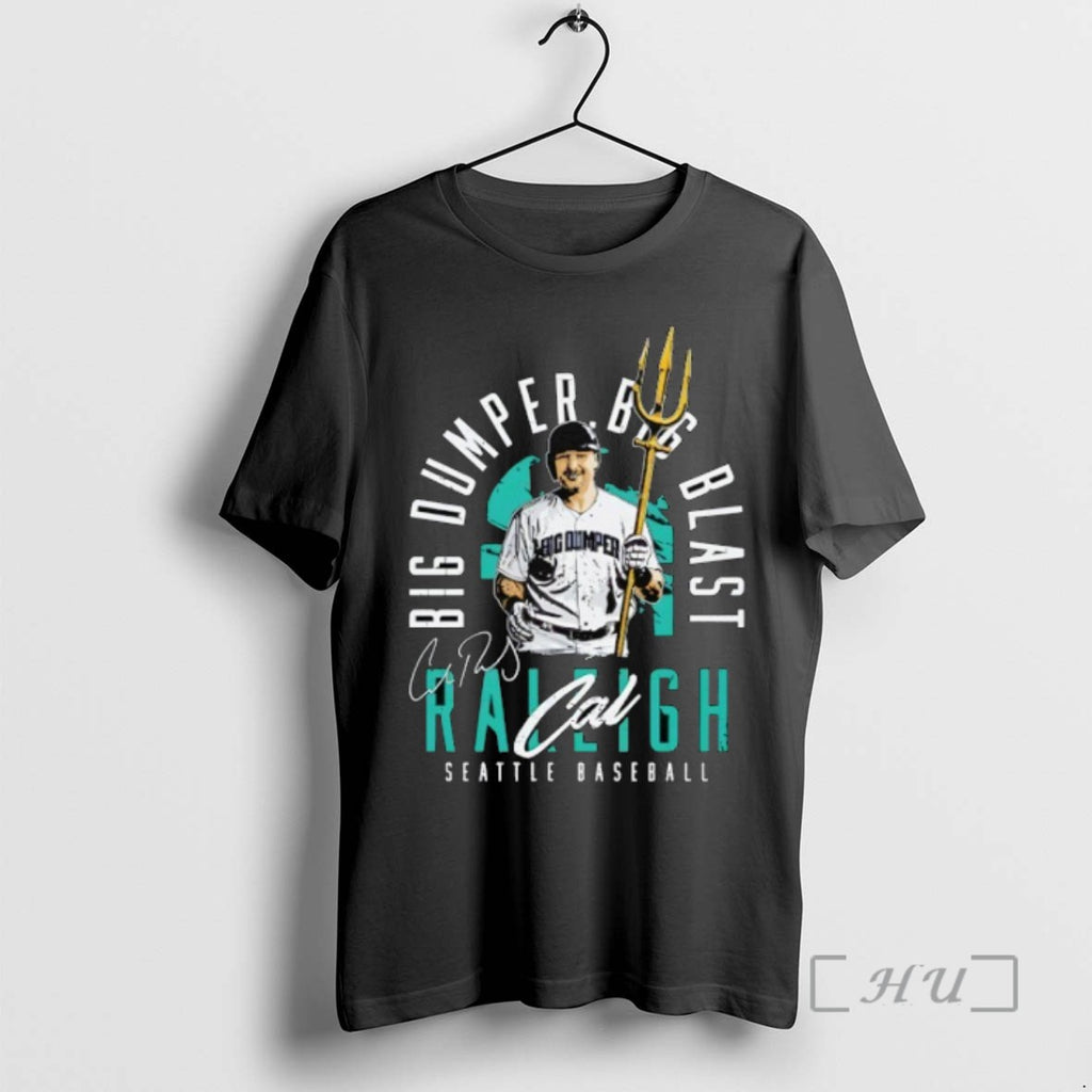 Officials Cal Raleigh Big Dumper Big Blast Seattle Mariners Baseball Shirts Sweater