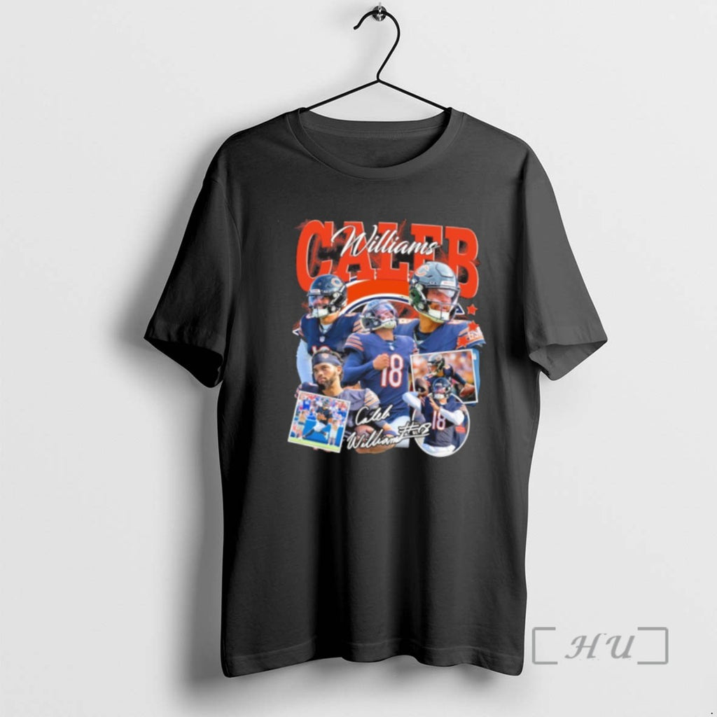Officials Caleb Williams 18 Signature Player Shirts Sweater