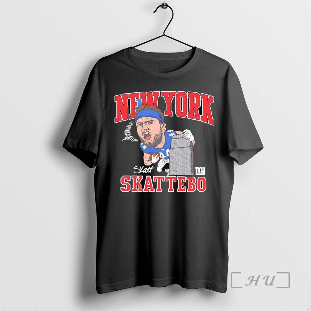 Officials Cam Skattebo Caricature Kong Scream New York Giants Shirts Sweater