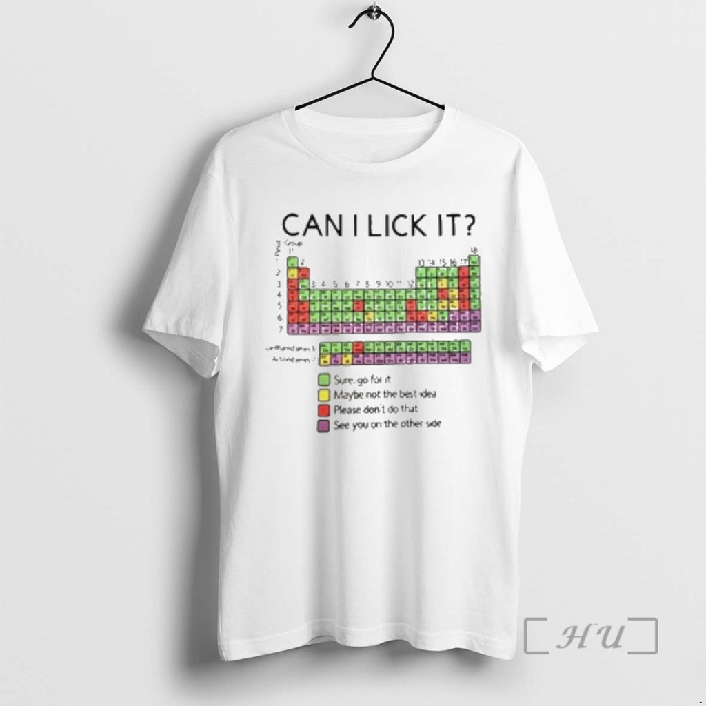 Officials Can I Lick It Periodic Table Funny