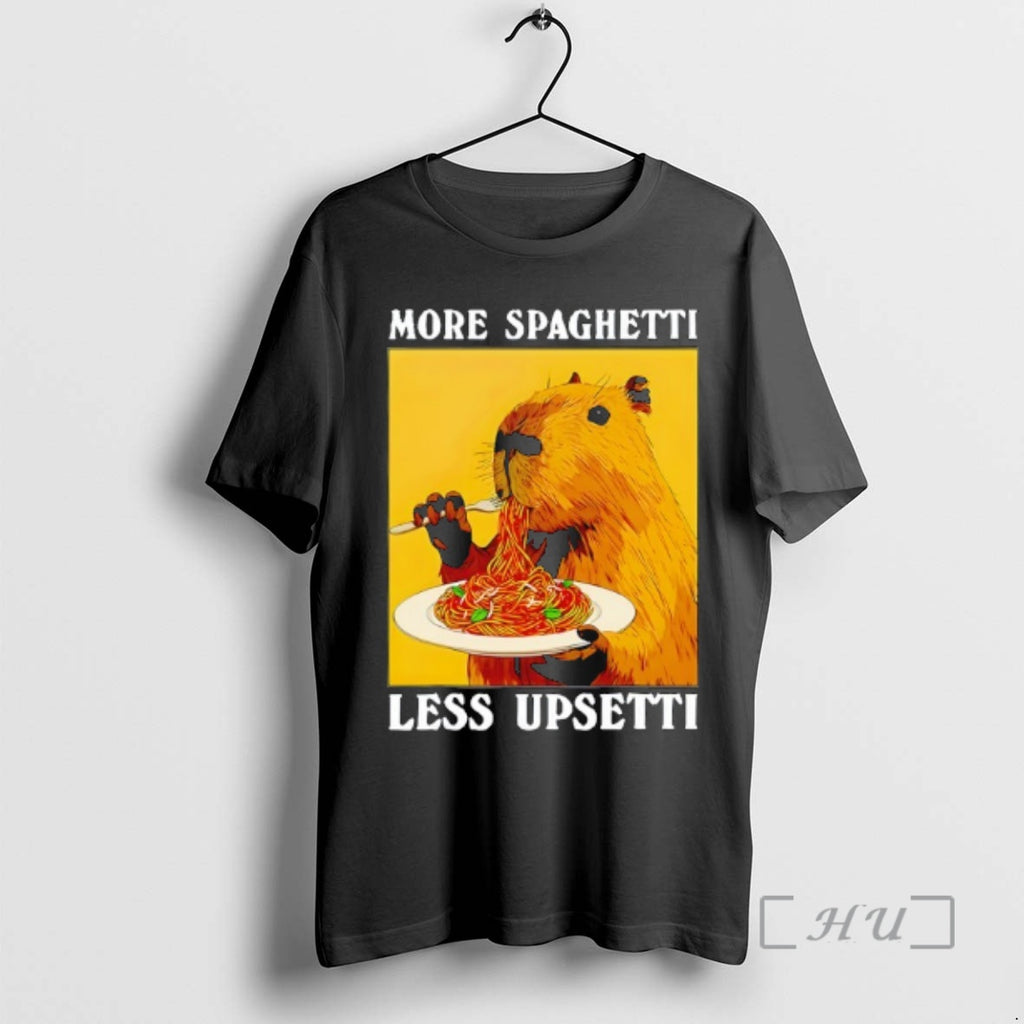 Officials Capybara Spaghetti More Spaghetti Less Upsetti