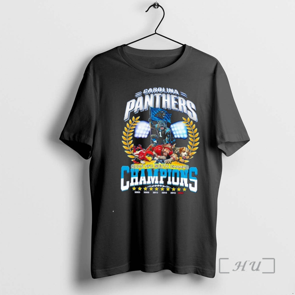 Officials Carolina Panthers Are Nfc South Champions 2025 Celebrate