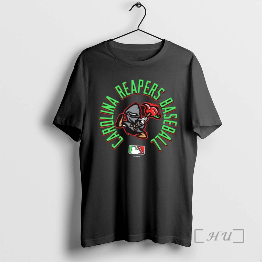 Officials Carolina Reapers Baseball Round Logo 2025 Shirts Sweater