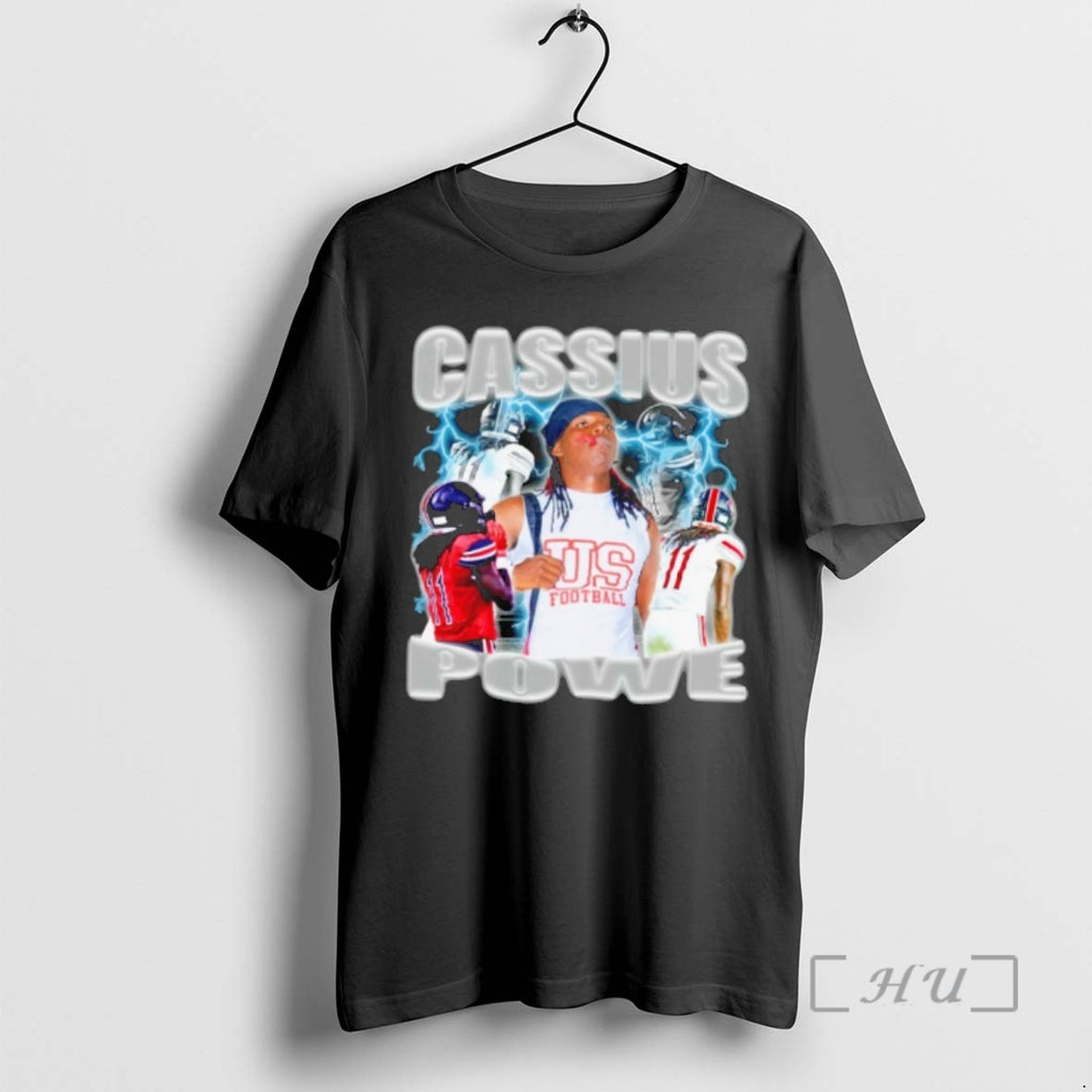 Officials Cassius Powe Football Lightning Graphic