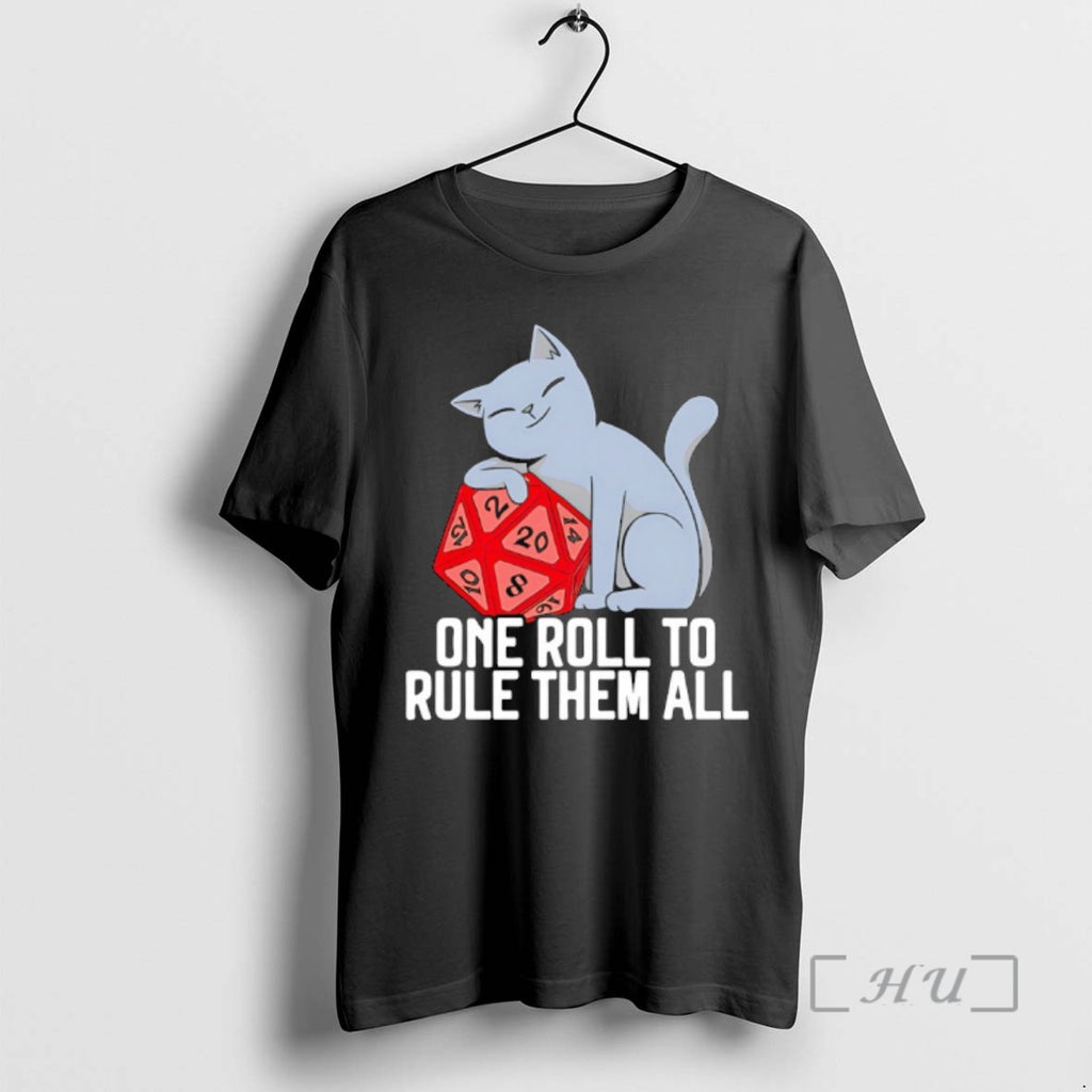 Officials Cat D20 One Roll To Rule The All