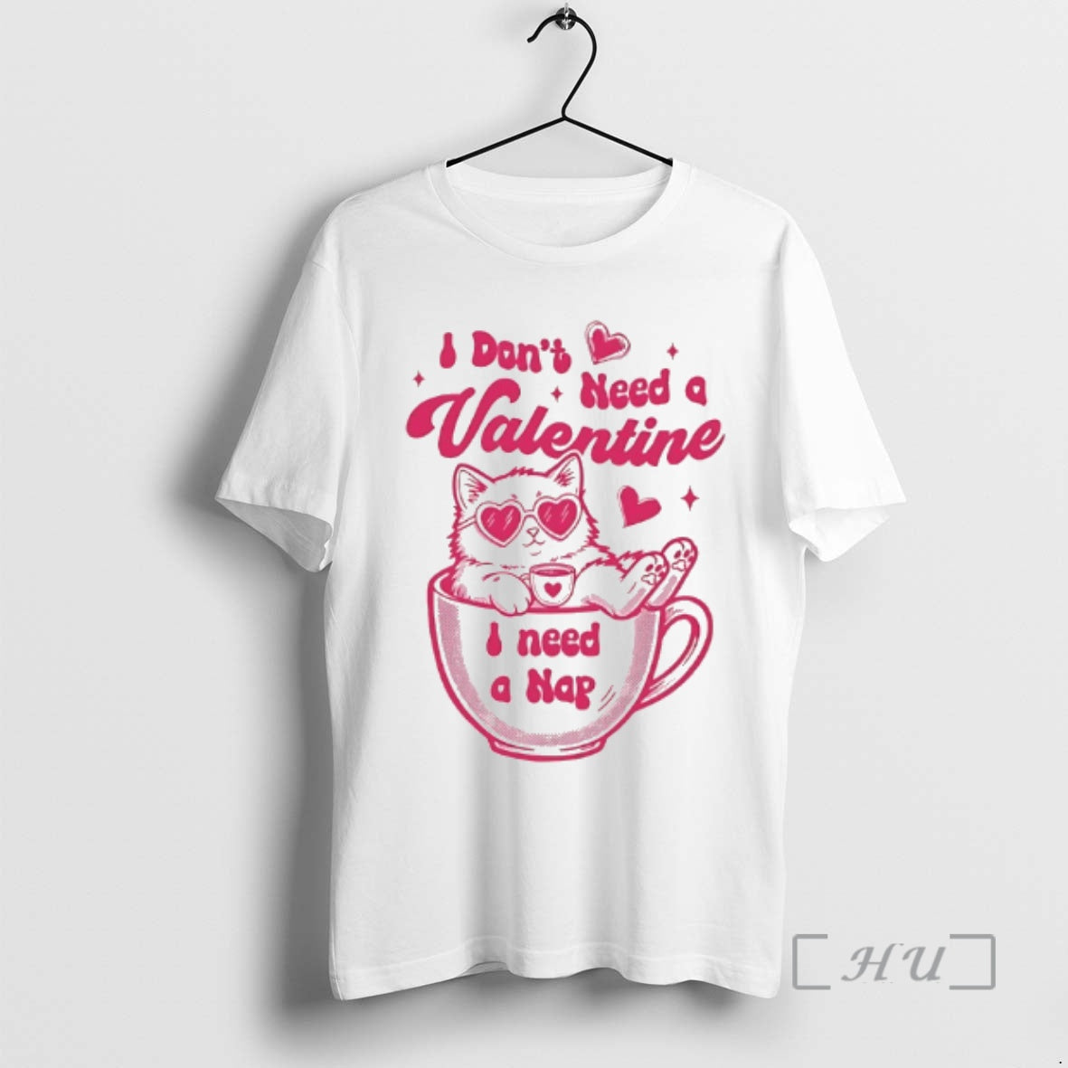 Officials Cat Lover I Dont Need Valentine I Need Nap Funny